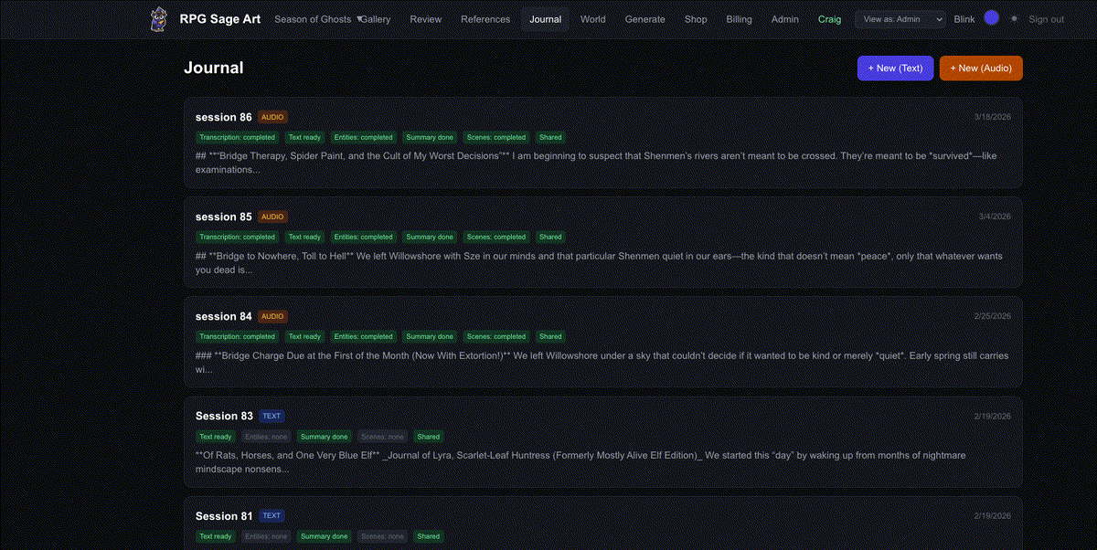 Record or Paste Your Session demo